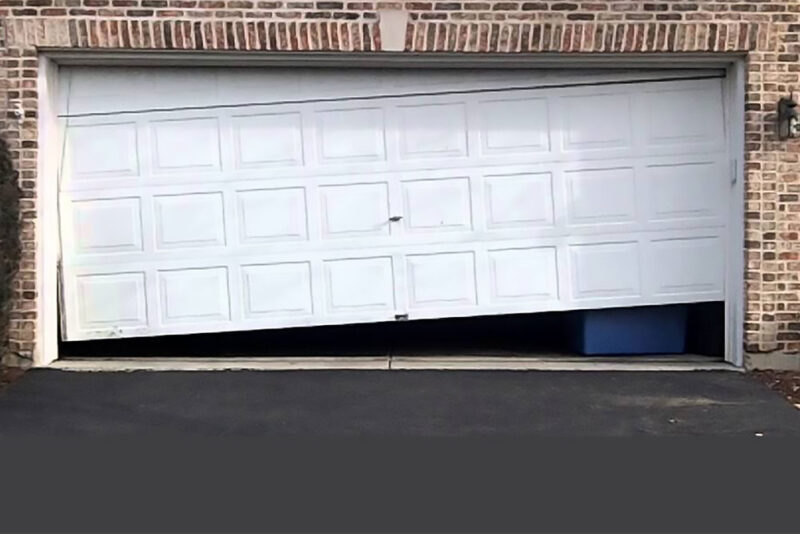 Off-Track Door Repair